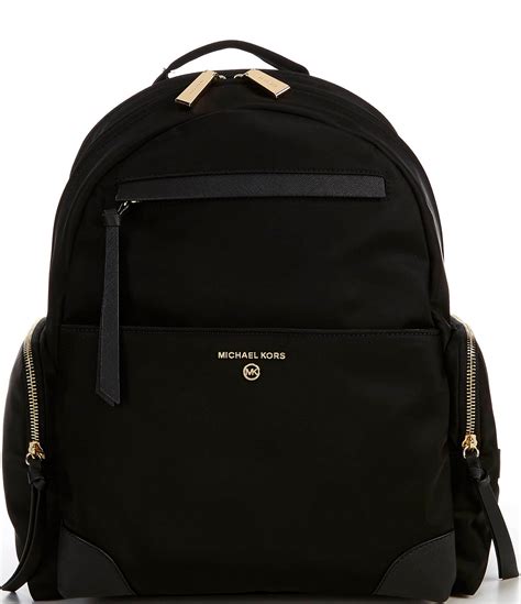 michael kors black nylon backpack|Michael Kors nylon belt bag.